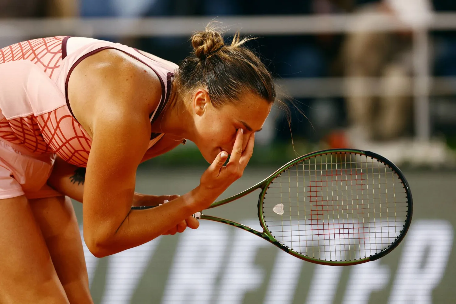 سابالينكا قالت إنه لا أحد في بلادها يريد الحرب (رويترز)