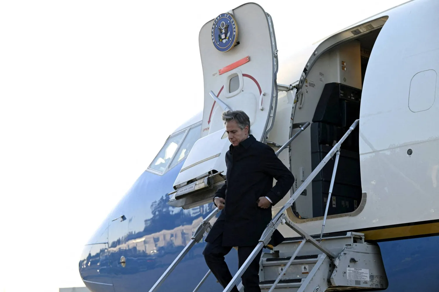 بلينكين يصل مساء اليوم إلى السعودية (رويترز)