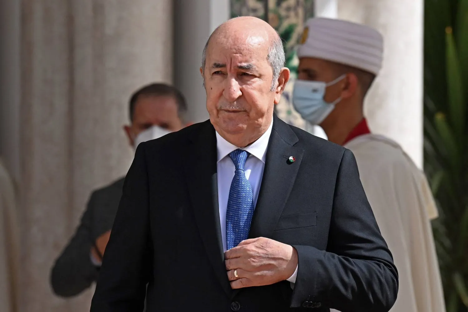 الرئيس الجزائري عبد المجيد تبون (أ.ف.ب)