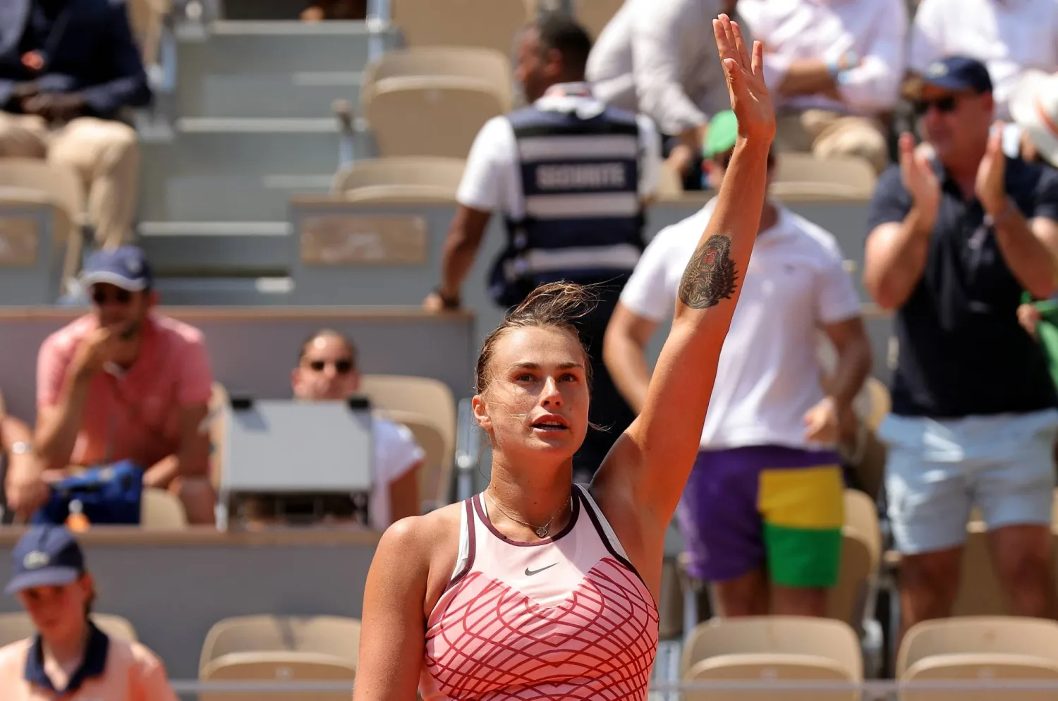 سابالينكا تشكر جماهير رولان غاروس (ا ب ا)