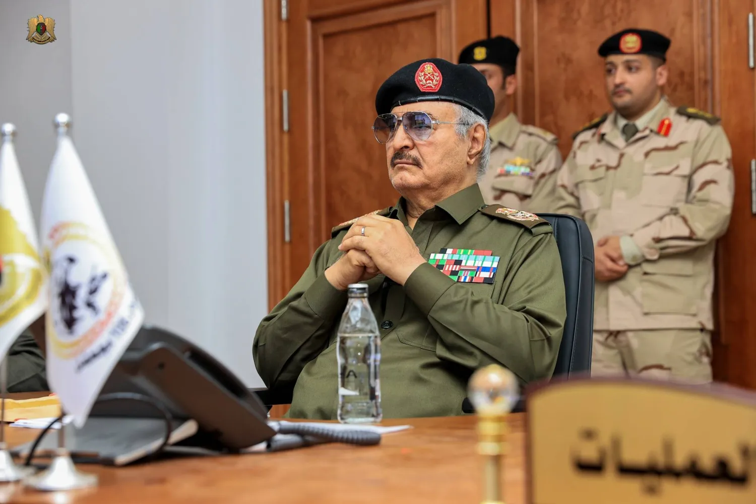 ملف «حفتر الرئاسي» ما زال يعرقل جهود إنجاز قوانين الانتخابات الليبية (أ.ف.ب)