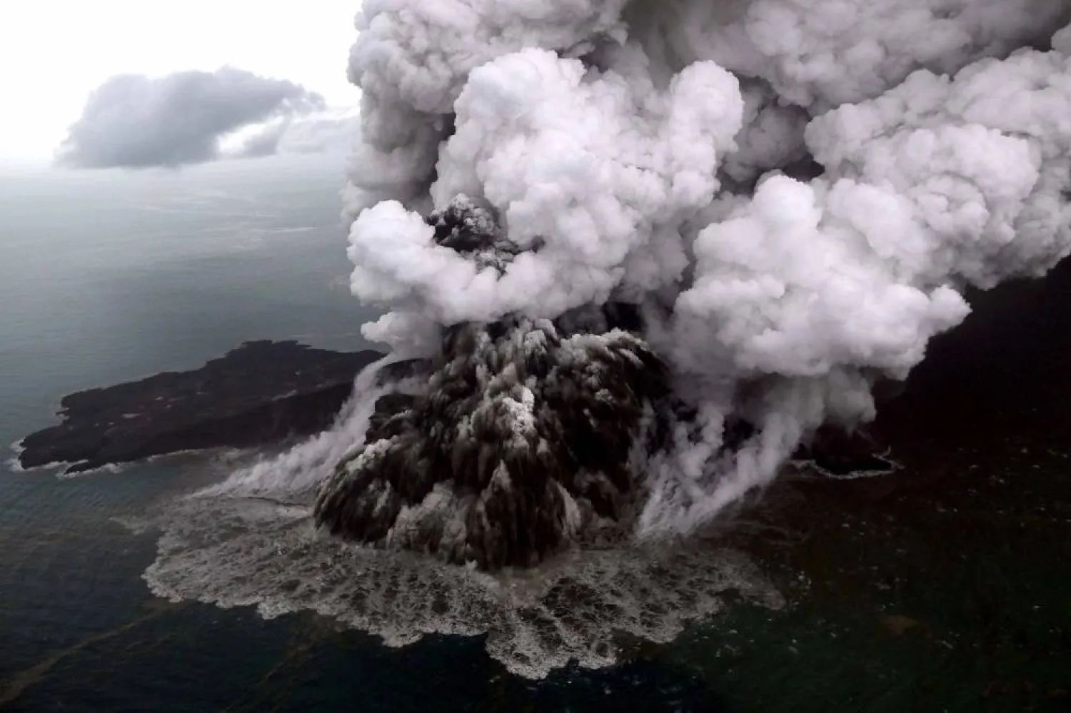 Anak Krakatau volcano erupting in the Sunda Straits. (AFP file photo) 