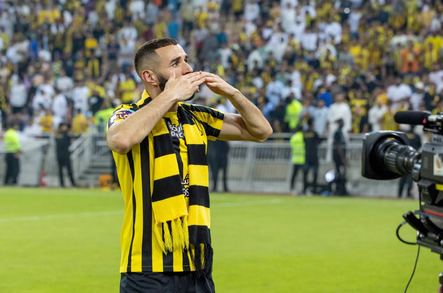 كريم بنزيمة (تصوير: محمد المانع)