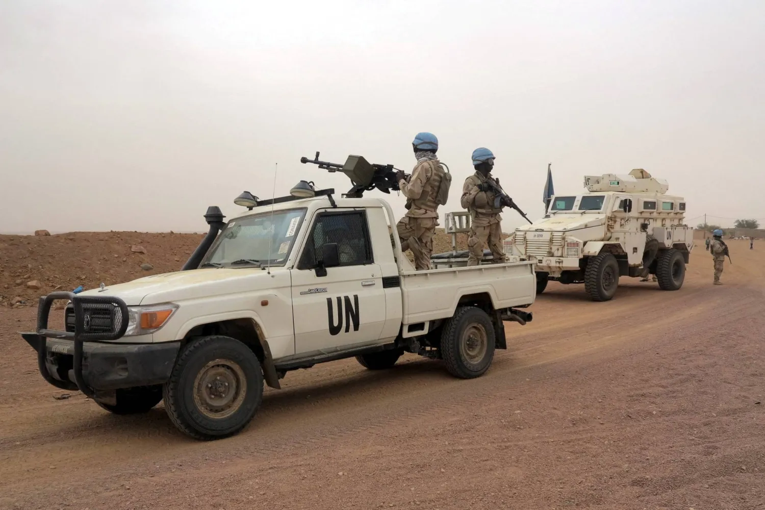 Dujarric said the peacekeeper killed on Friday was the ninth to die in Mali this year. Reuters file photo