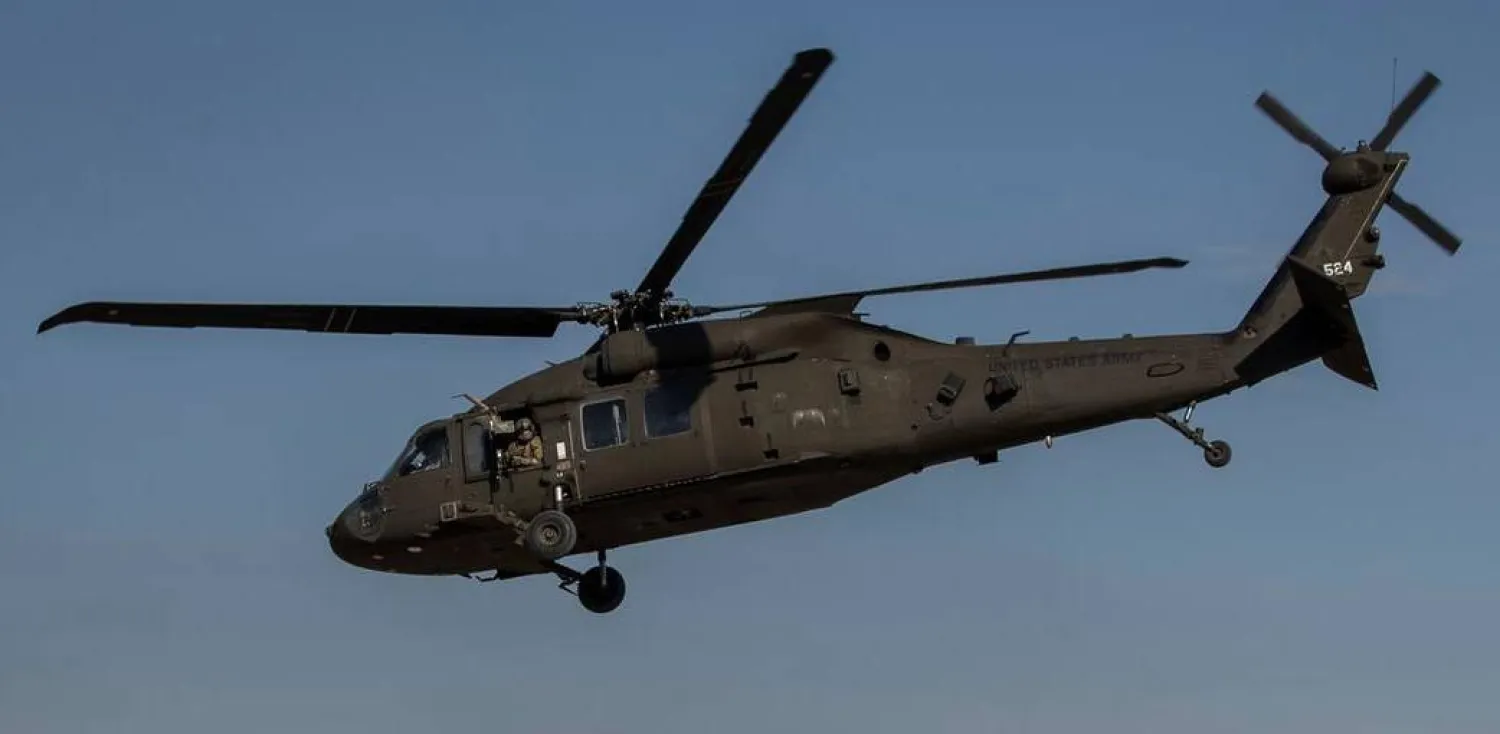 مروحية أميركية في الأجواء السورية (أرشيفية - أ.ب)