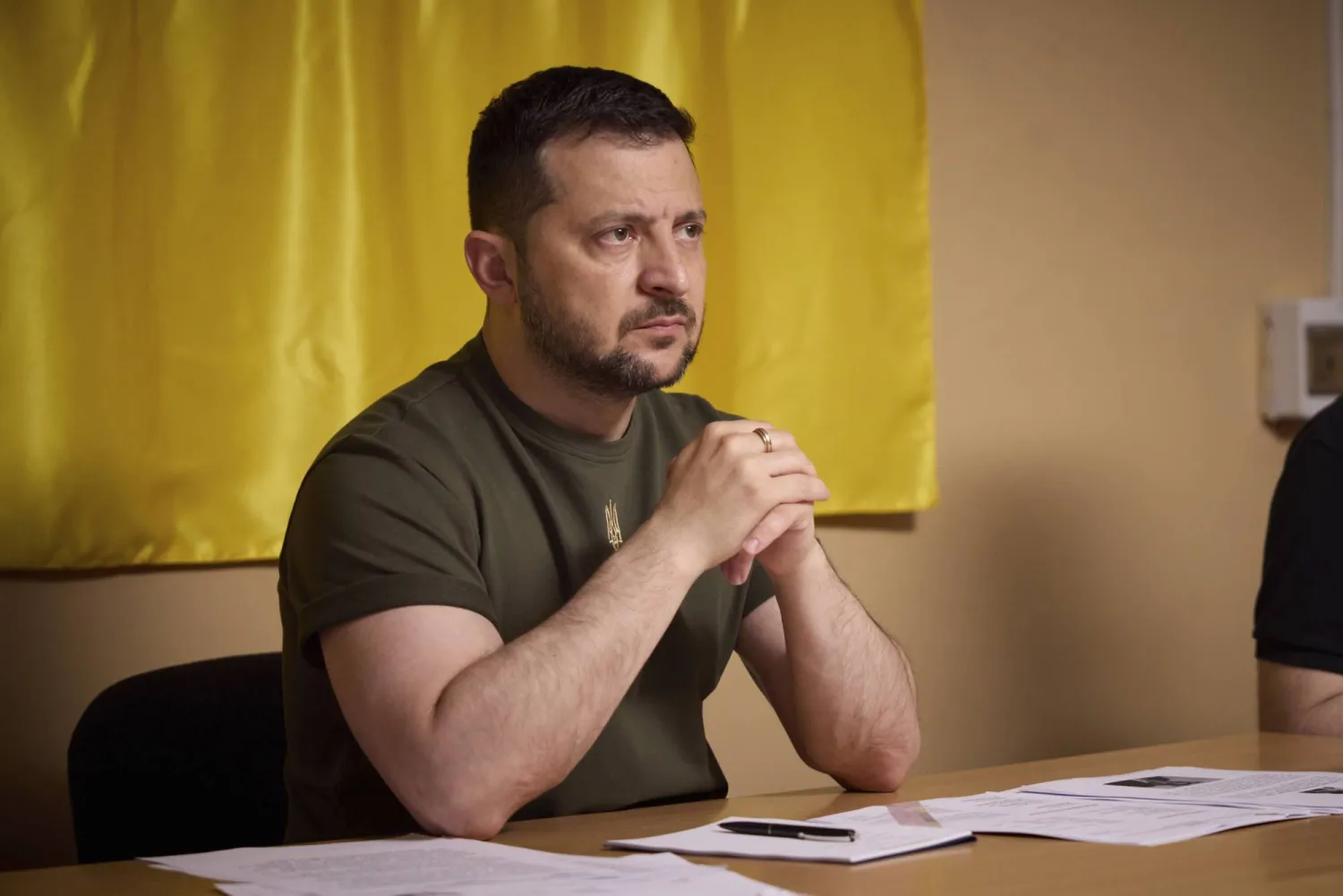 الرئيس الأوكراني فولوديمير زيلينسكي (د.ب.أ)