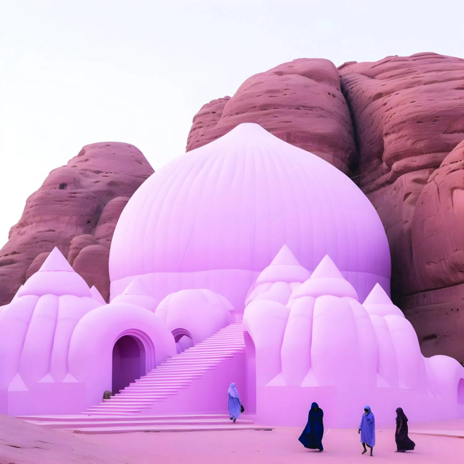  ‎تعبير فني في الحضن الأثيري لجبال العلا ("الشرق الأوسط")