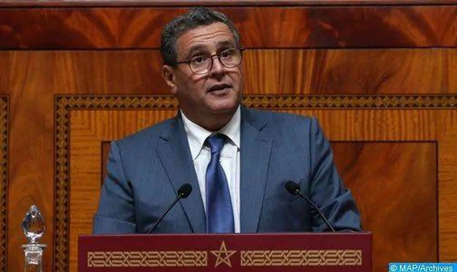 رئيس الحكومة عزيز أخنوش (الشرق الأوسط)