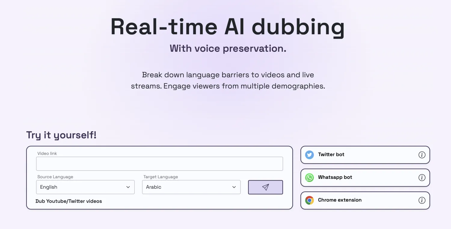 يمكن تحويل الفيديوهات إلى اللغة المفضلة بكل يسر وسهولة بفضل هذه الخدمة (الشرق الأوسط)