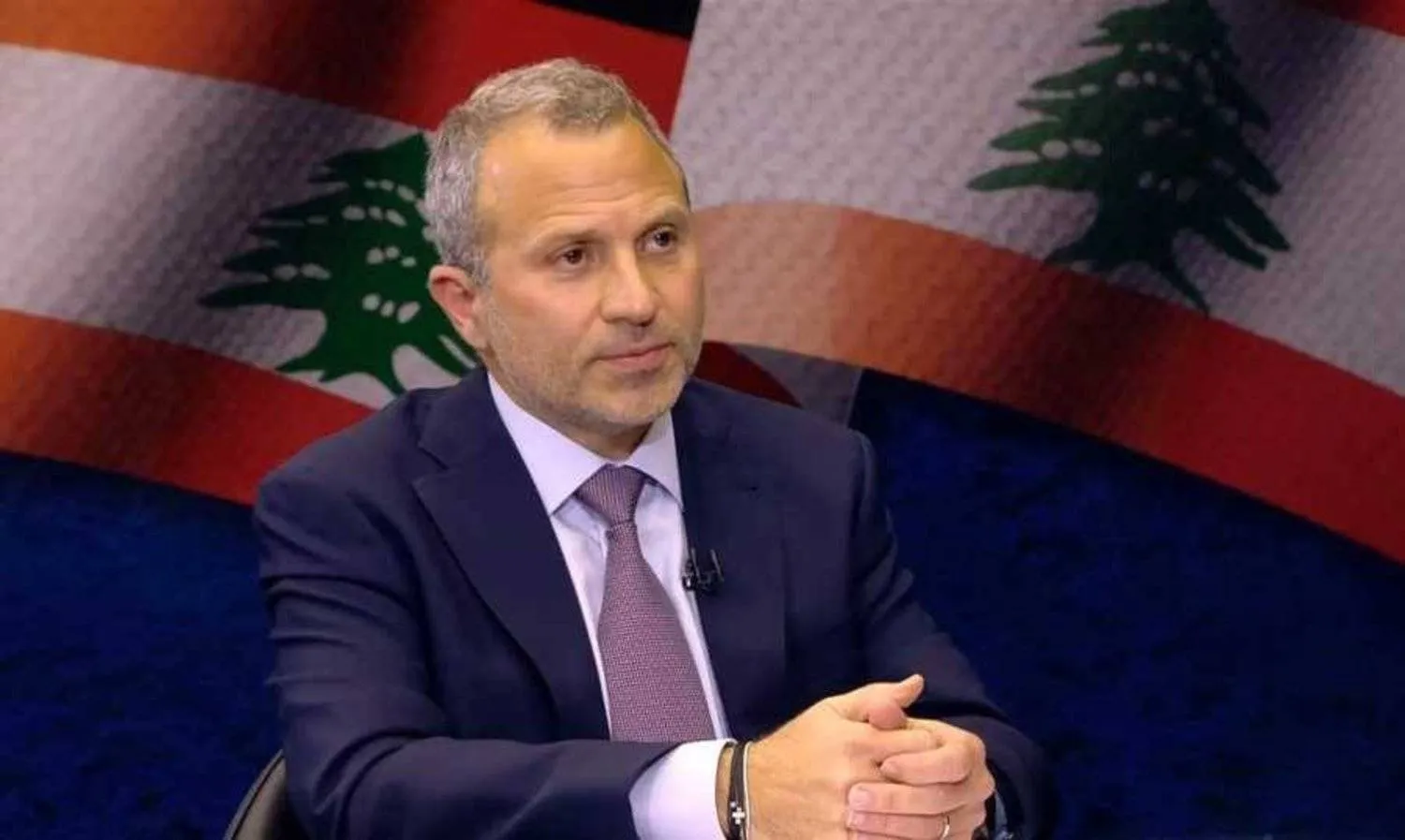 Free Patriotic Movement leader Gebran Bassil. Photo: Almarkazia news agency