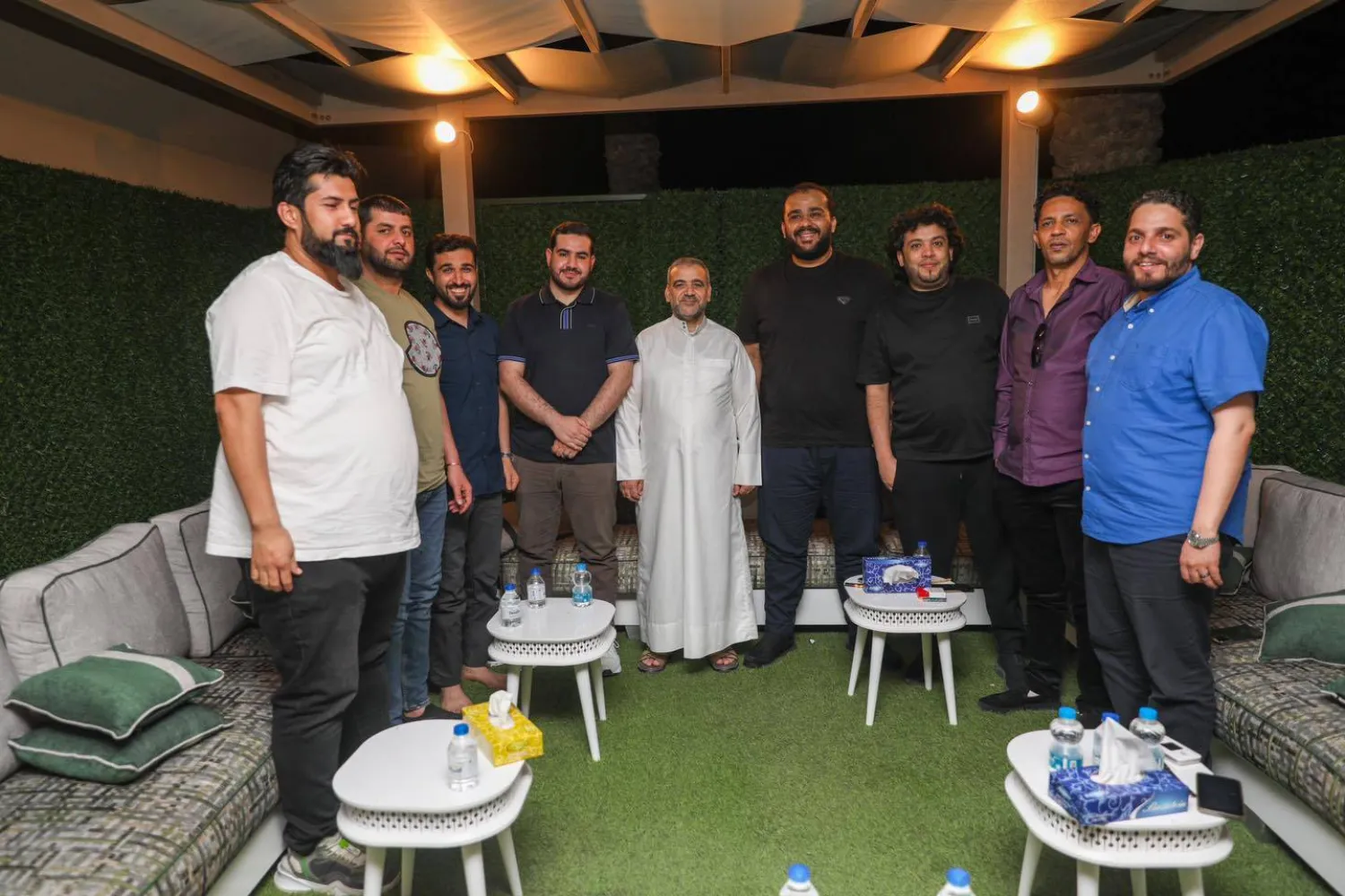 جانب من اجتماع المشري مع قادة الميليشيات المسلحة في طرابلس (مجلس الدولة)