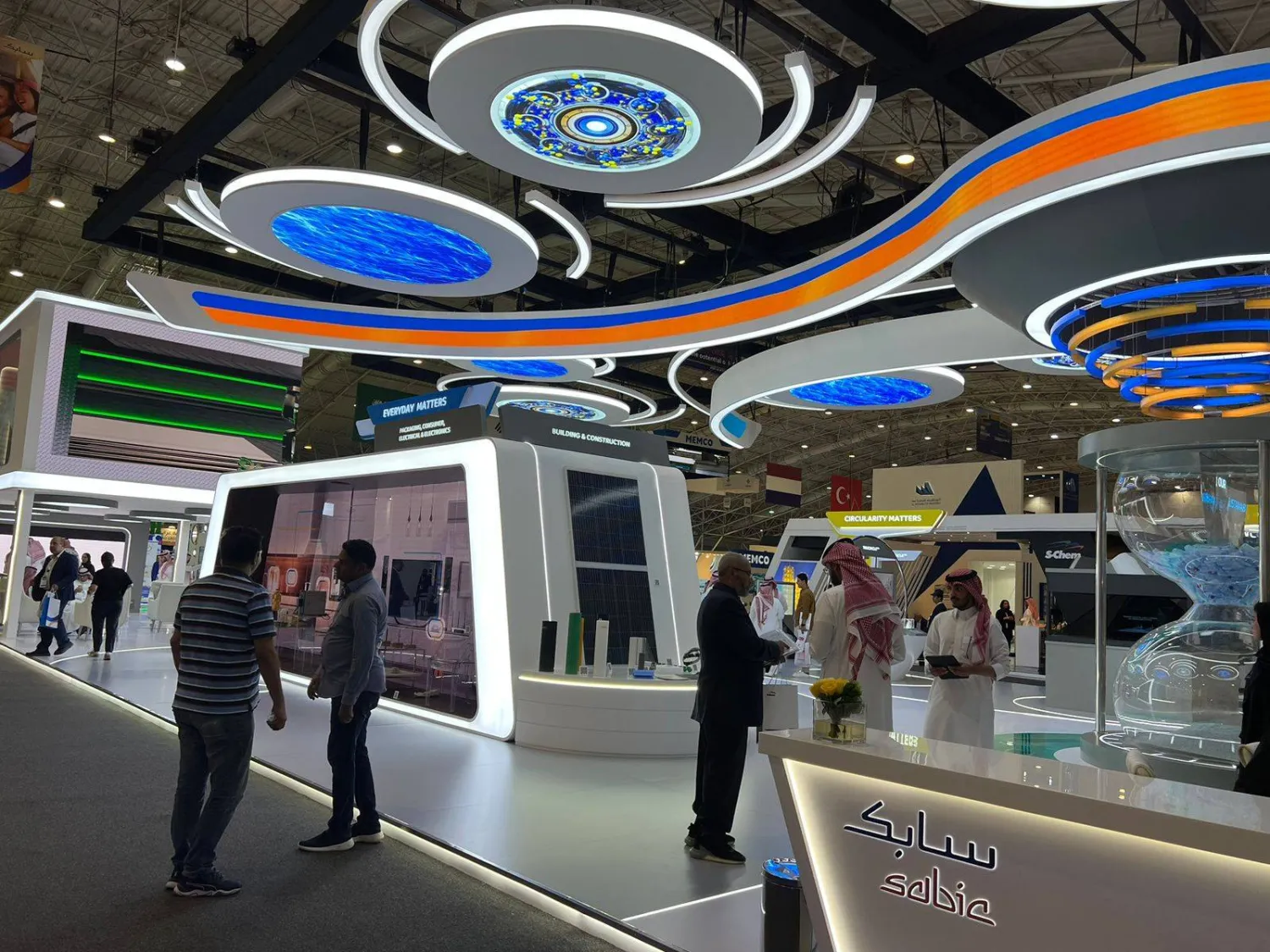 جانب من «أسبوع الرياض الدولي للصناعة 2023» (الشرق الأوسط)