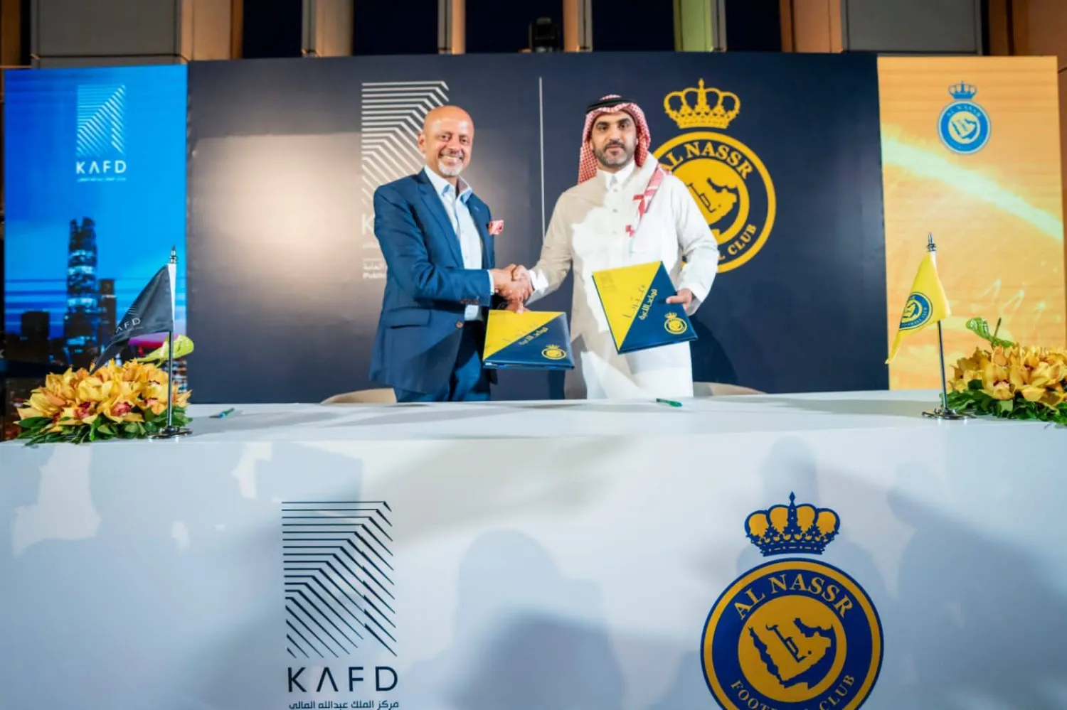 الشراكة بين النصر ومركز الملك عبد الله المالي ستمتد لثلاثة أعوام (كافد)