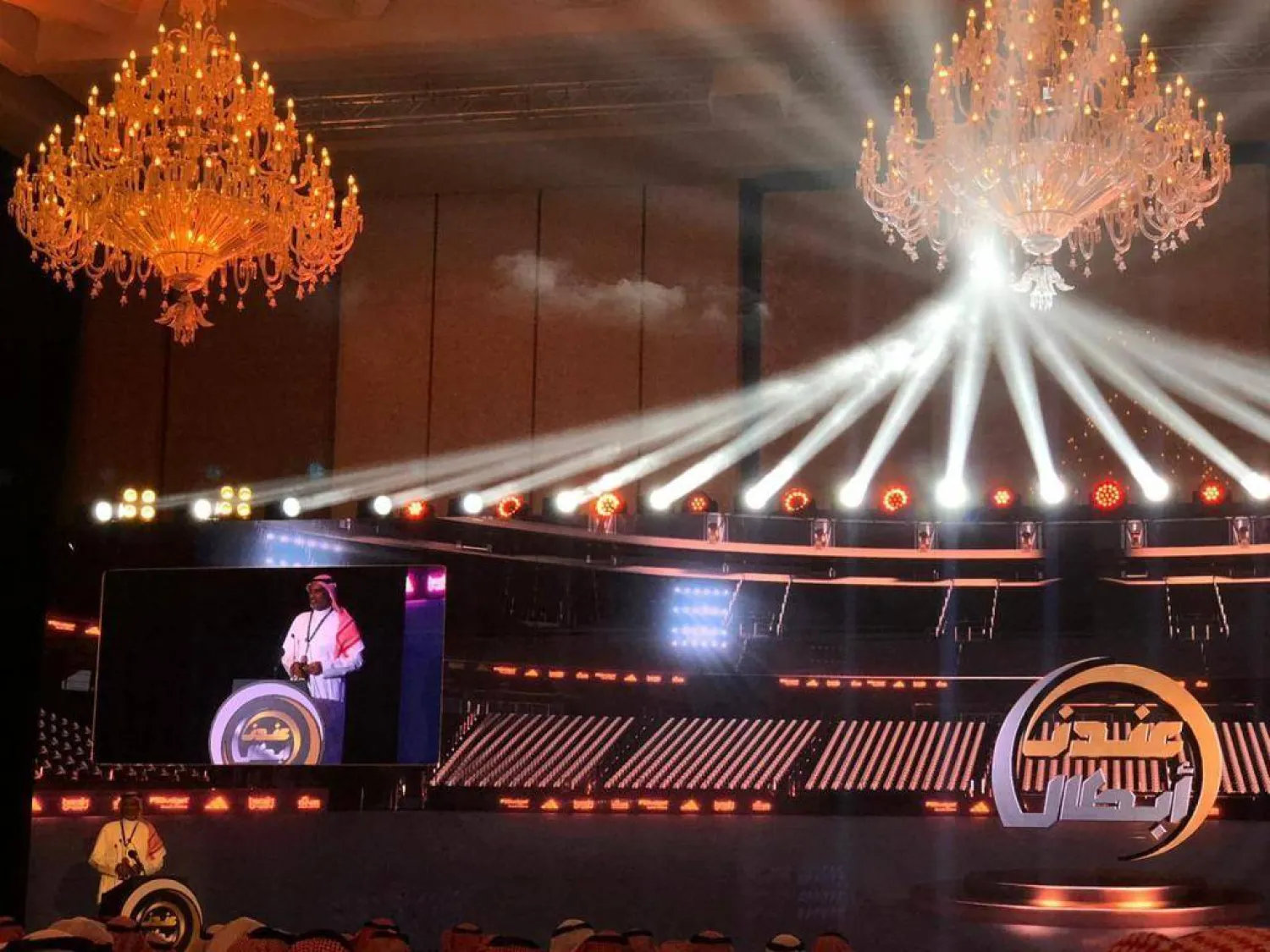 جانب من حفل تكريم المدربين السعوديين الذي أقامه اتحاد الكرة (الشرق الأوسط)