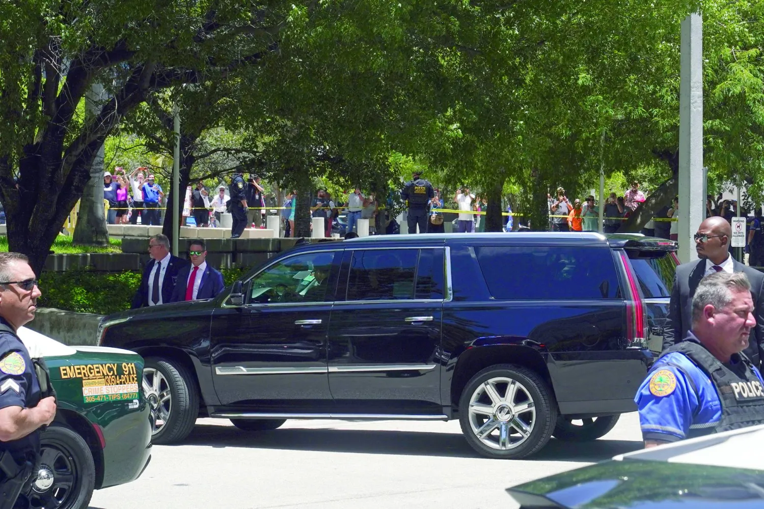 ترمب أمام القضاء (أ.ب)