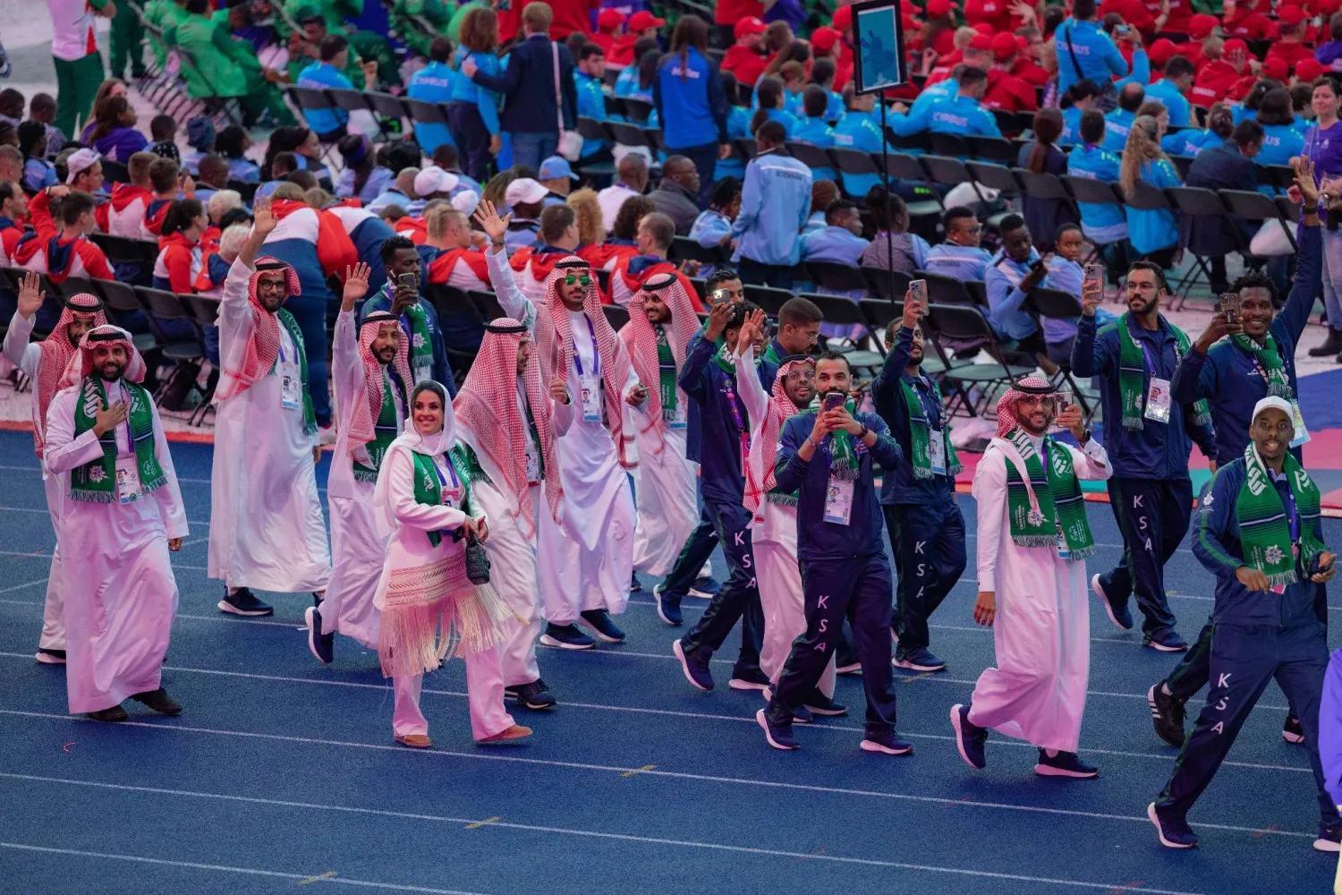 الوفد الرياضي السعودي المشارك في دورة الألعاب العالمية الخاصة (الأولمبية السعودية)