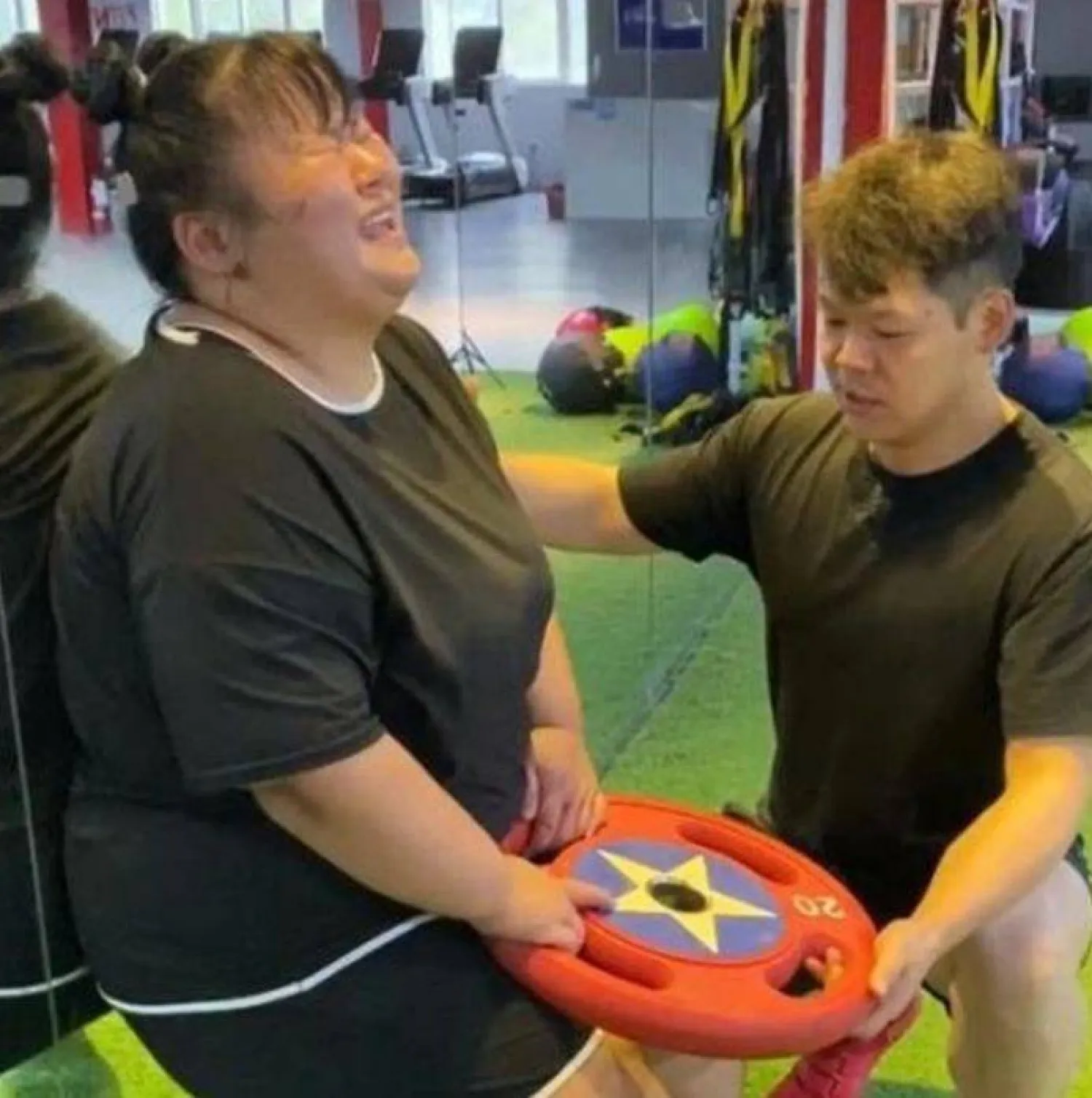 صورة نشرتها المؤثرة الصينية على حساباتها بمواقع التواصل الاجتماعي قبل وفاتها