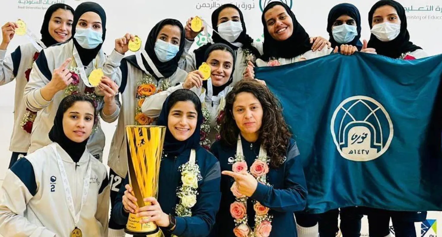 طالبات جامعة الأميرة نورة أظهرن تألقاً وتميزاً لافتاً في منافسات الجامعات (جامعة نورة)