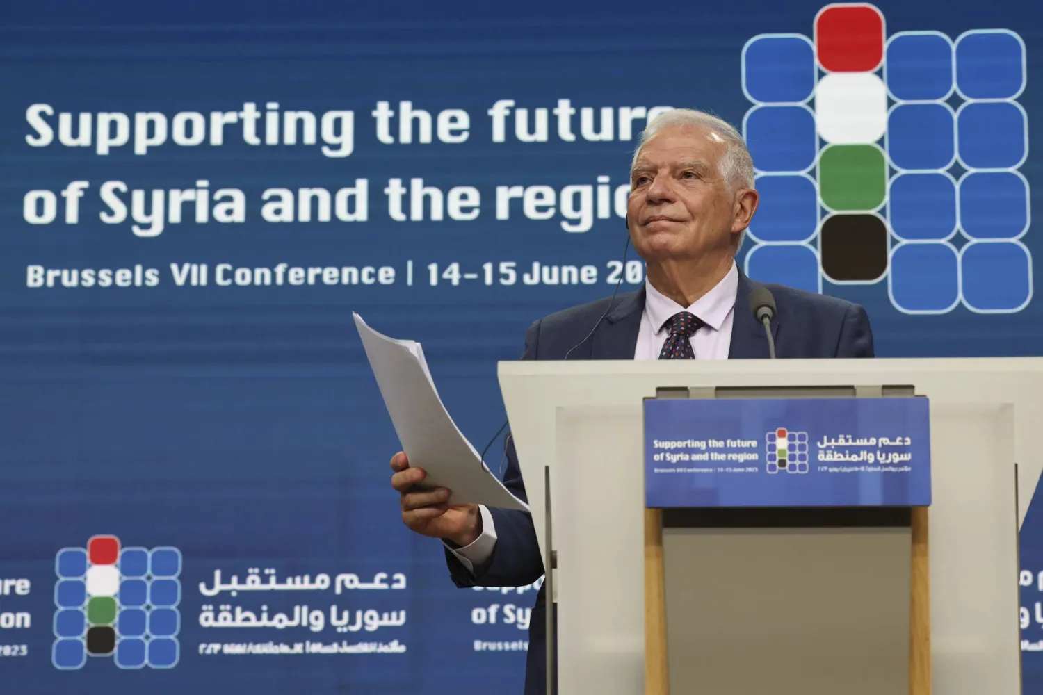 الممثل الأعلى للشؤون الخارجية والسياسة الأمنية للاتحاد الأوروبي جوزيب بوريل (أ.ب)