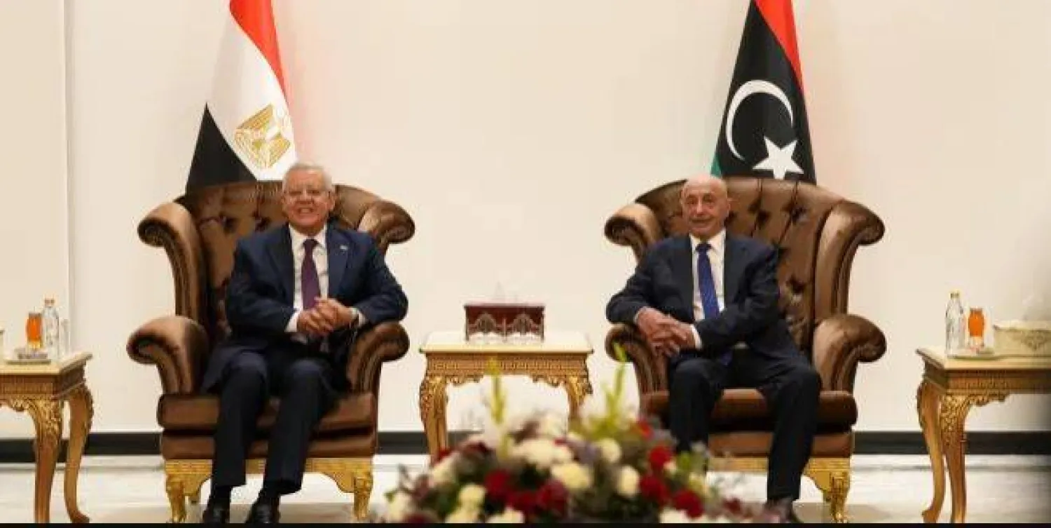 صالح وجبالي في مقر مجلس النواب ببنغازي