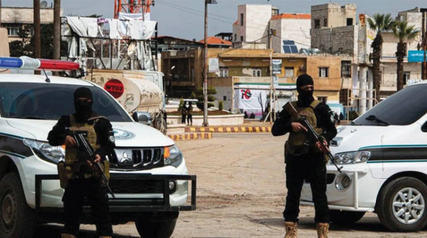 عنصران من الشرطة في سوريا (أرشيف - الشرق الأوسط)