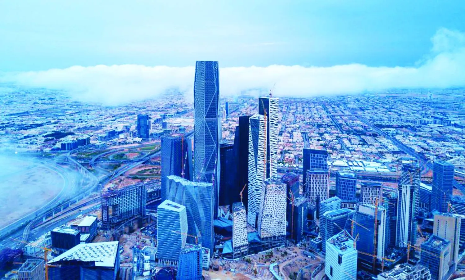 مركز الملك عبد الله المالي في الرياض (الشرق الأوسط)