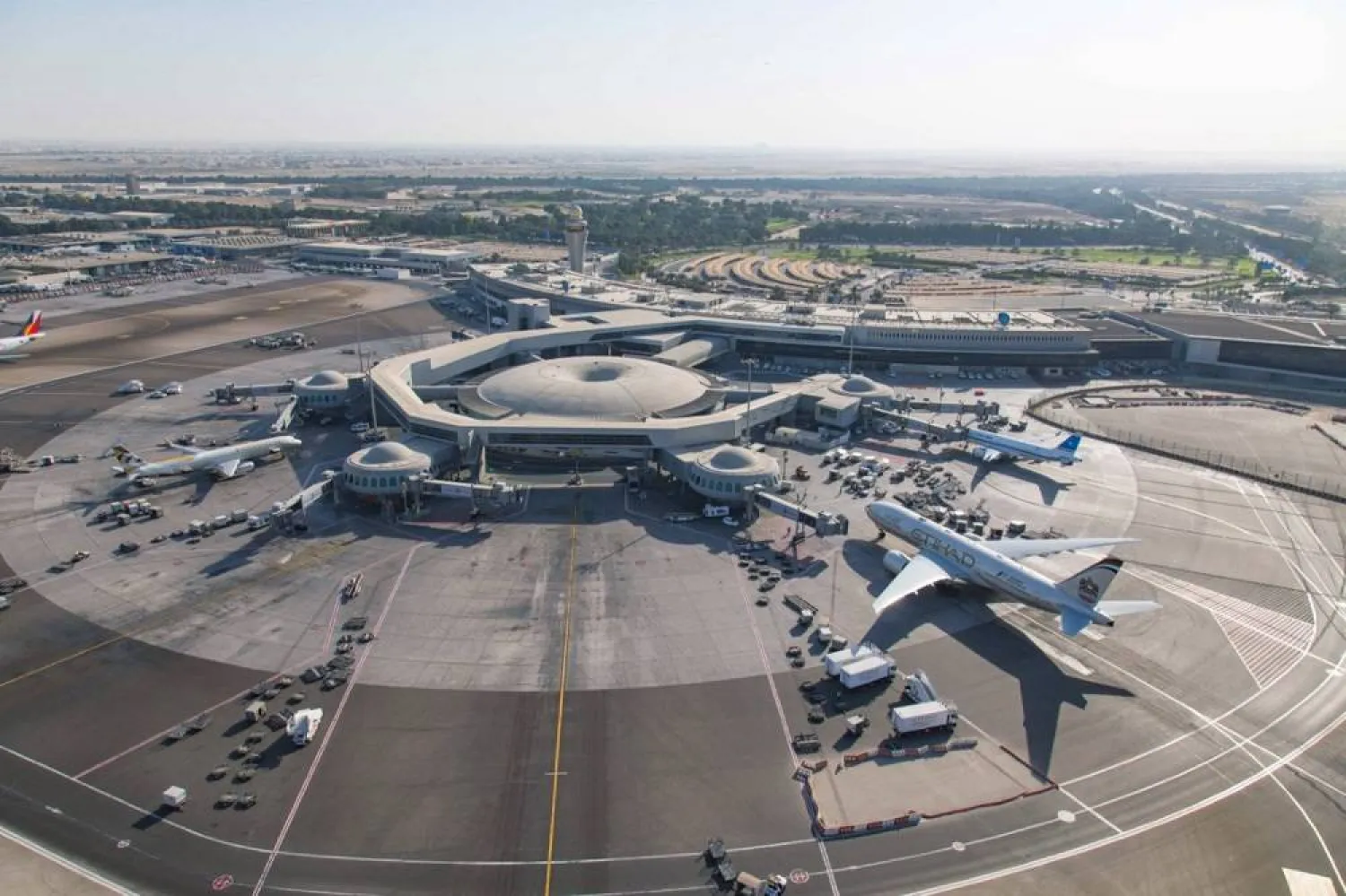A view of Abu Dhabi International Airport. (WAM) 