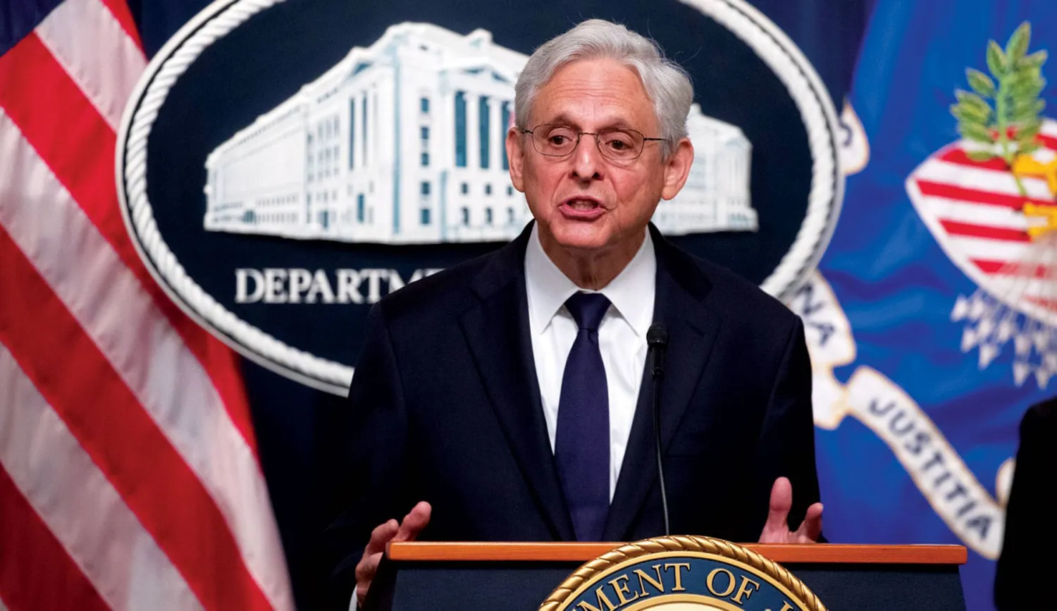 وزير العدل الأميركي ميريك غارلاند (إ.ب.أ)