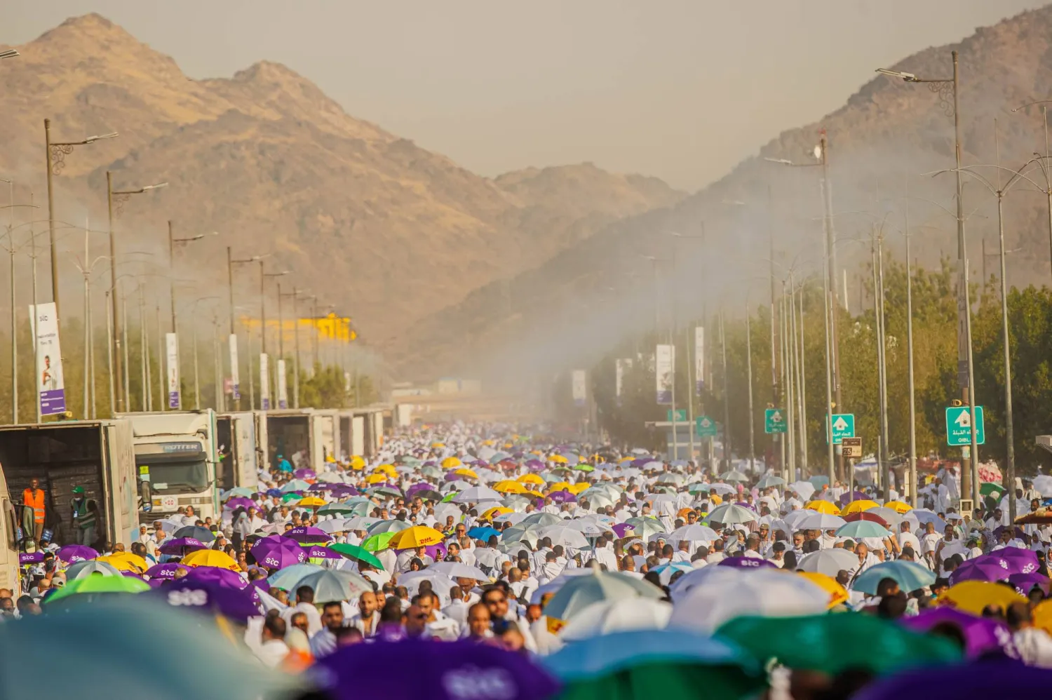 السلطات السعودية اتخذت التدابير الاحترازية كافة لموسم حج آمن (تصوير: عبد الله الفالح)