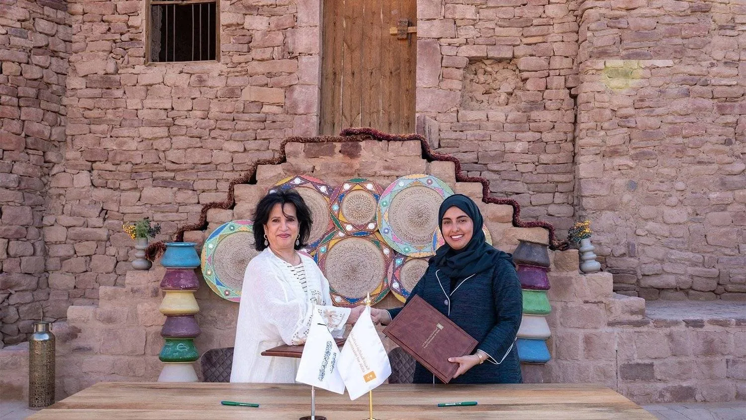 The Royal Commission for AlUla (RCU) has signed a cooperation agreement with Shaikh Ebrahim bin Mohammed Al Khalifa Center for Culture and Research