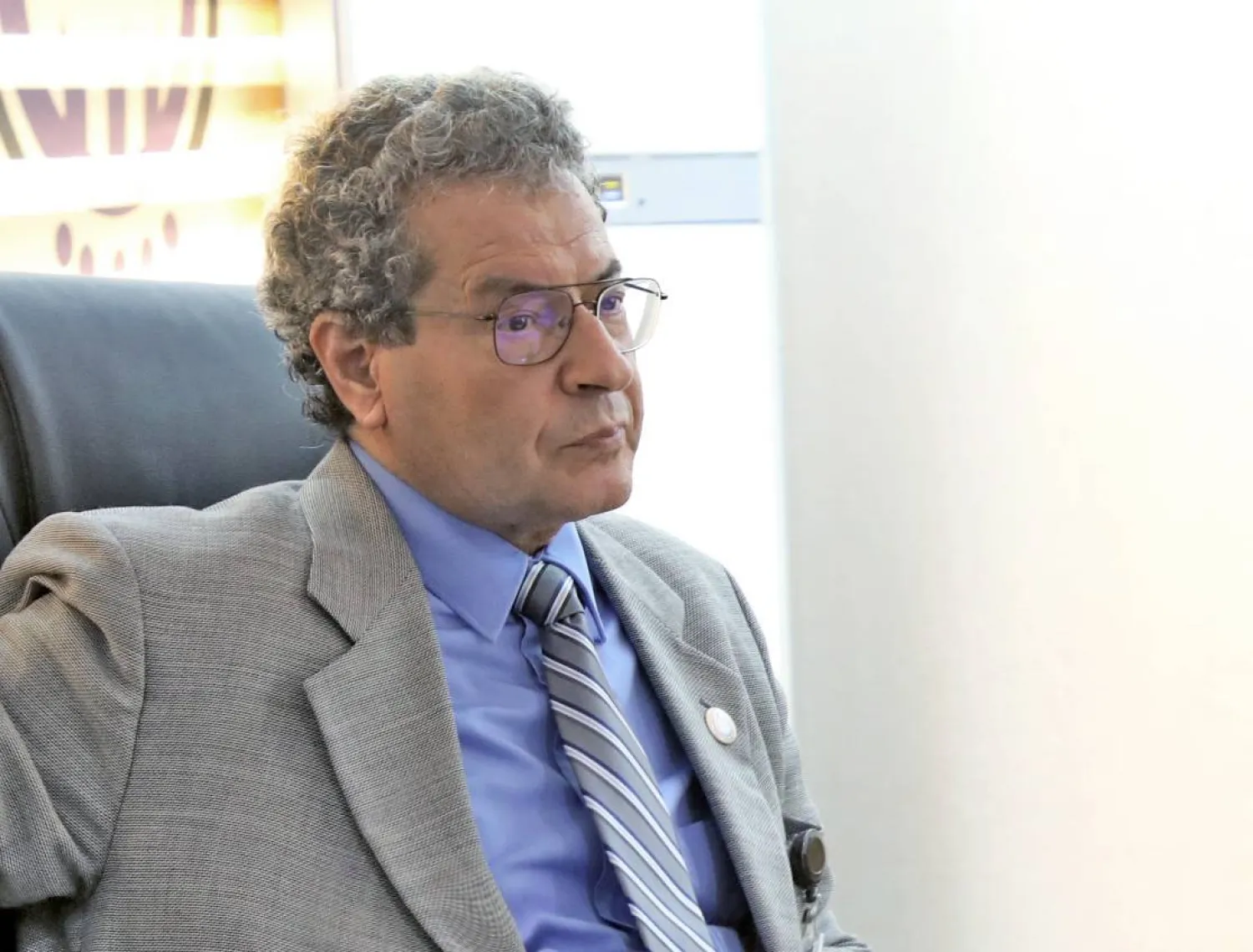 محمد عون وزير النفط والغاز بحكومة «الوحدة الوطنية» الليبية المؤقتة (المكتب الإعلامي للوزارة)