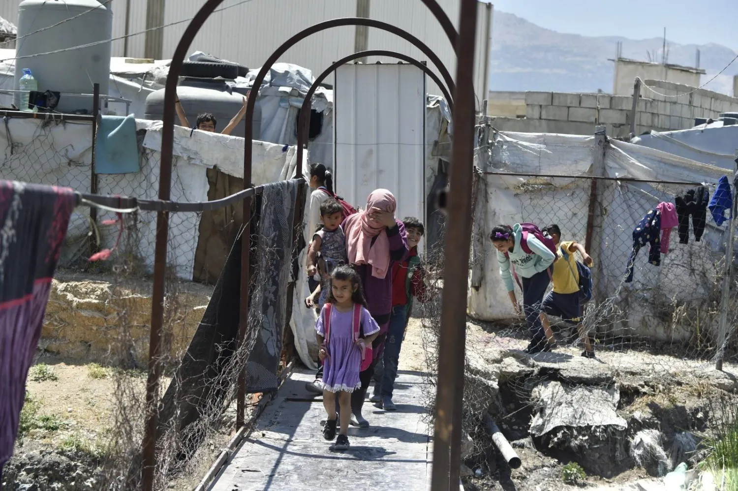 لا عيد في مخيم النازحين بالمرج (الشرق الأوسط)