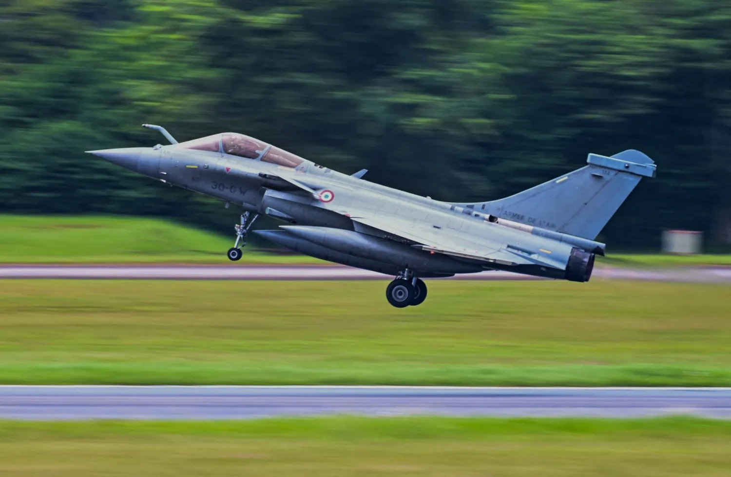 طائرة «رافال» الفرنسية (أ.ف.ب)