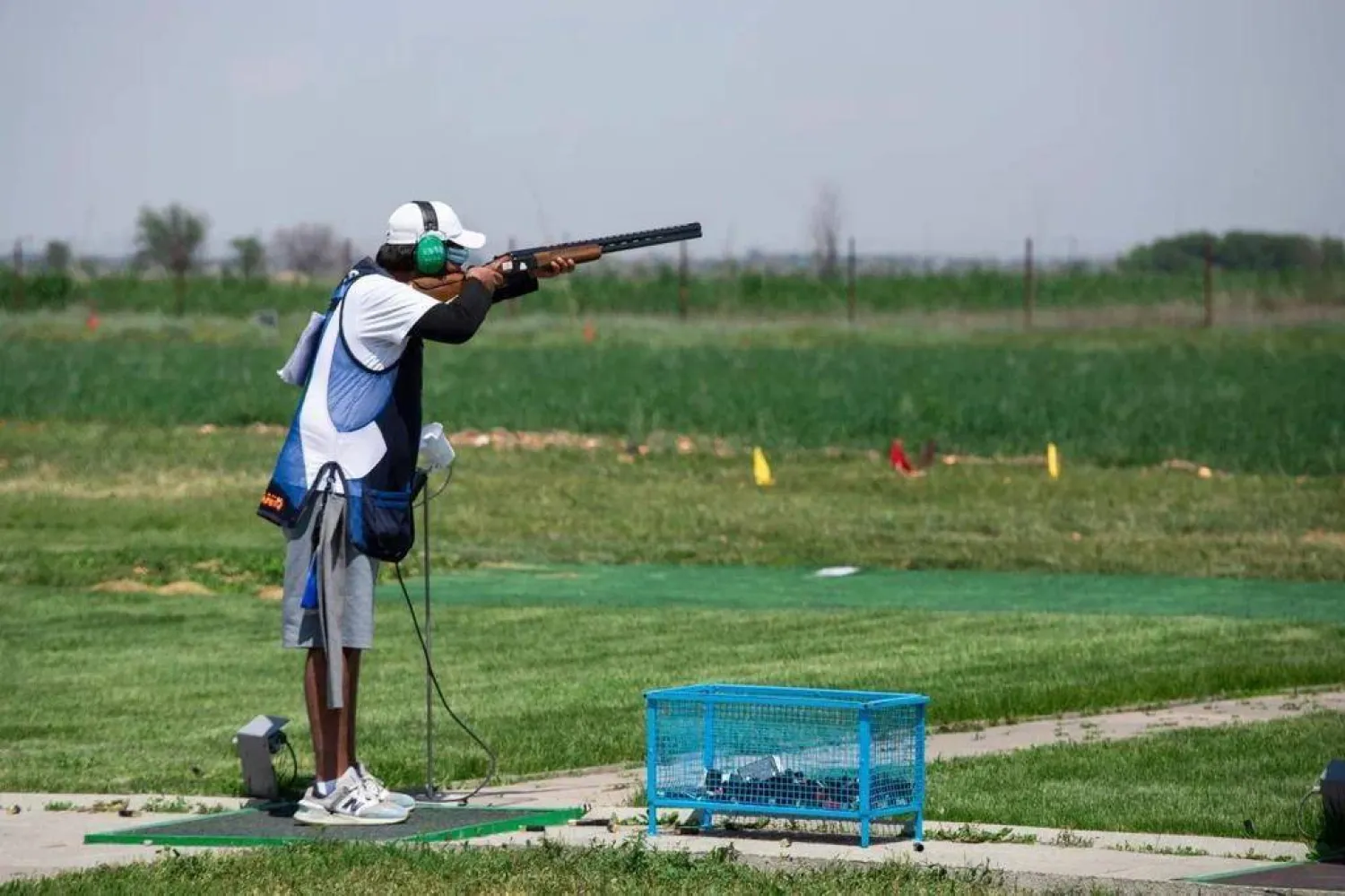 جانب من تحضيرات رماة السعودية (الاتحاد السعودي للرماية)