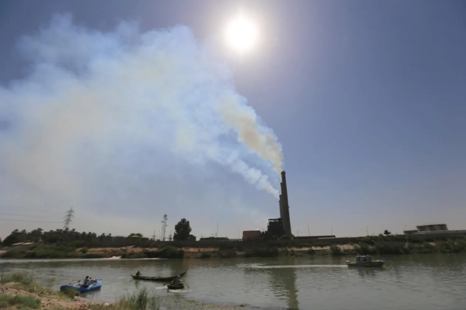 Dora mahallesindeki Bağdat elektrik santrali / Fotoğraf: AFP