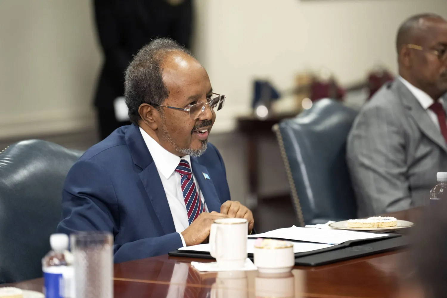 الرئيس الصومالي حسن شيخ محمود (أ.ب)