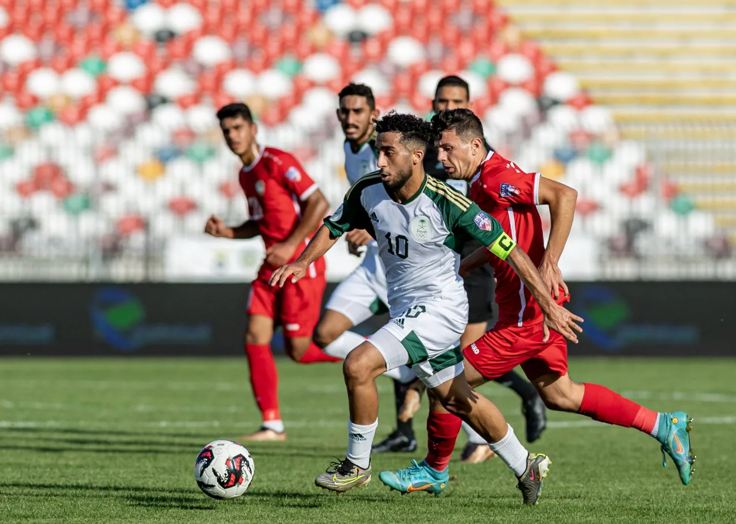 الأخضر الشاب نجا من الخسارة أمام سوريا في دورة الألعاب العربية (الشرق الأوسط)