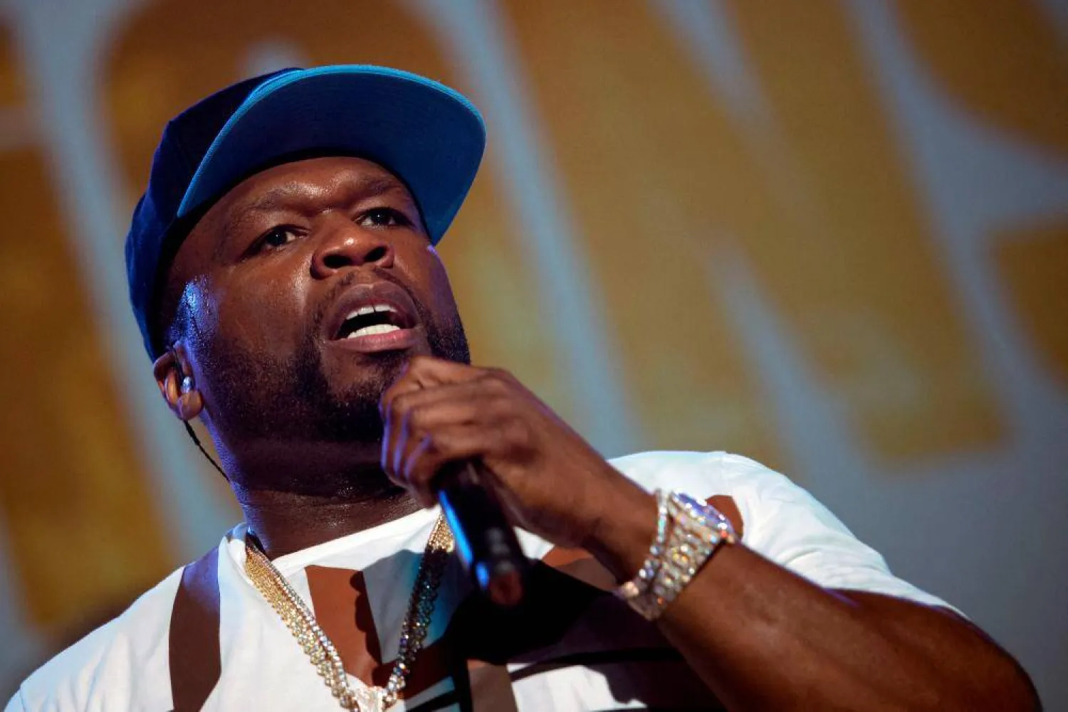 50 Cent, real name Curtis Jackson, turns 48 this week as he prepares to embark on the "Final Lap" tour across North America, Europe and Australasia. (AFP)