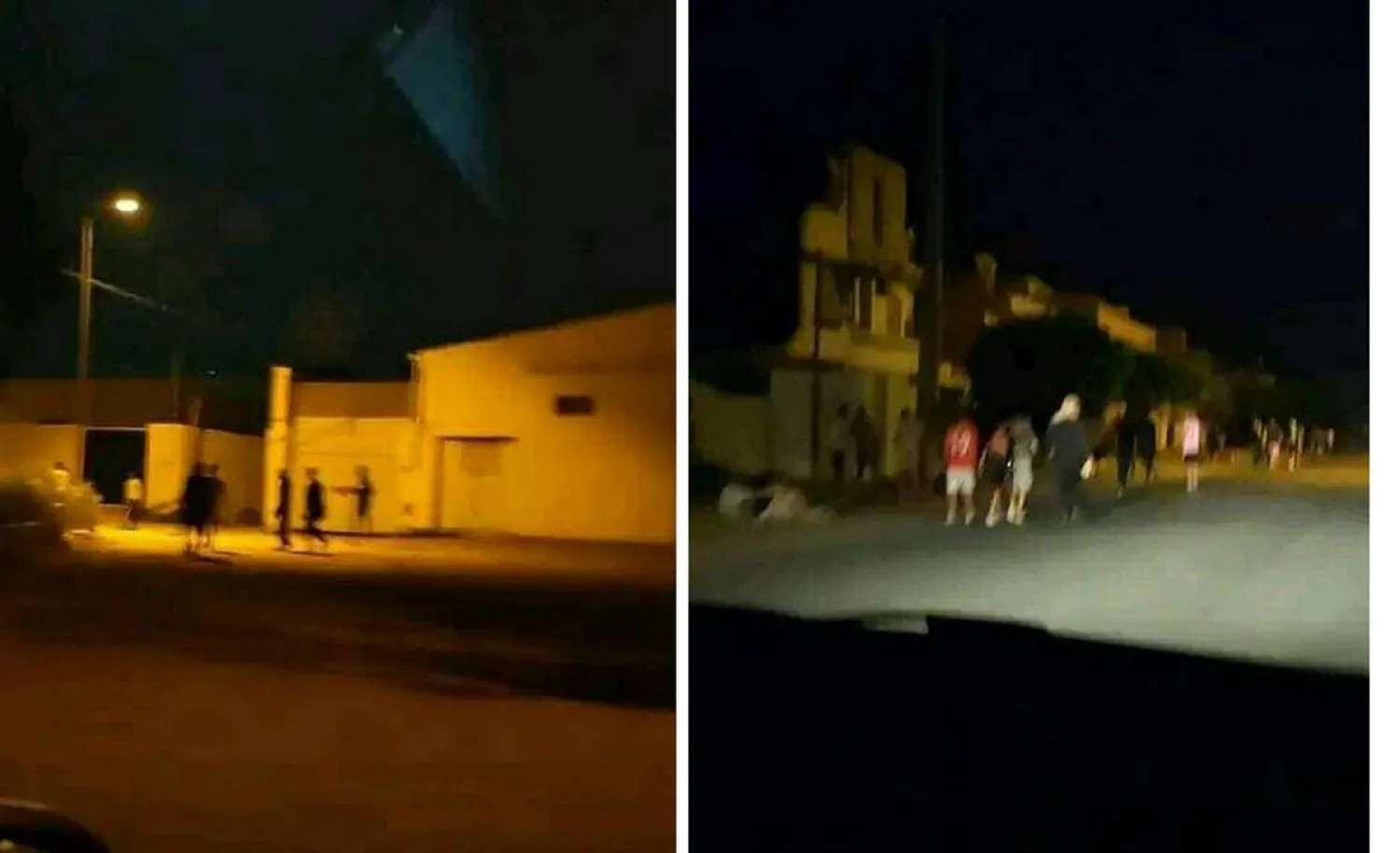 خلال المواجهات في صفاقس ليل الأحد (مواقع التواصل الاجتماعي)