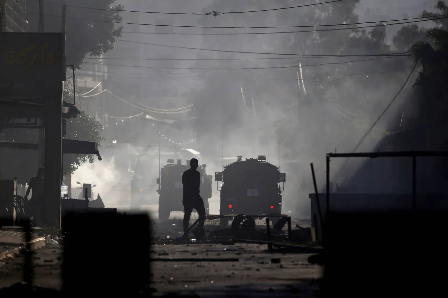 اشتباكات بين الفلسطينيين والقوات الإسرائيلية في جنين الاثنين (إ.ب.آ)