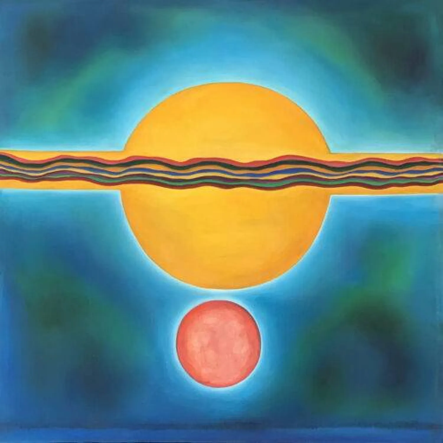 عمل للفنانة سامية جنبلاط (مؤسسة بارجيل للفنون)