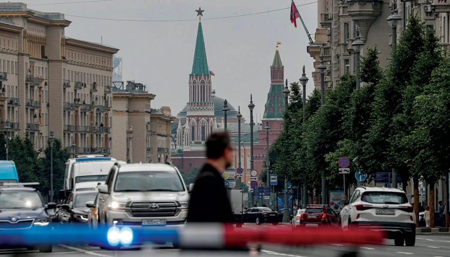 الشوارع المحيطة بالكرملين (إ.ب.أ)