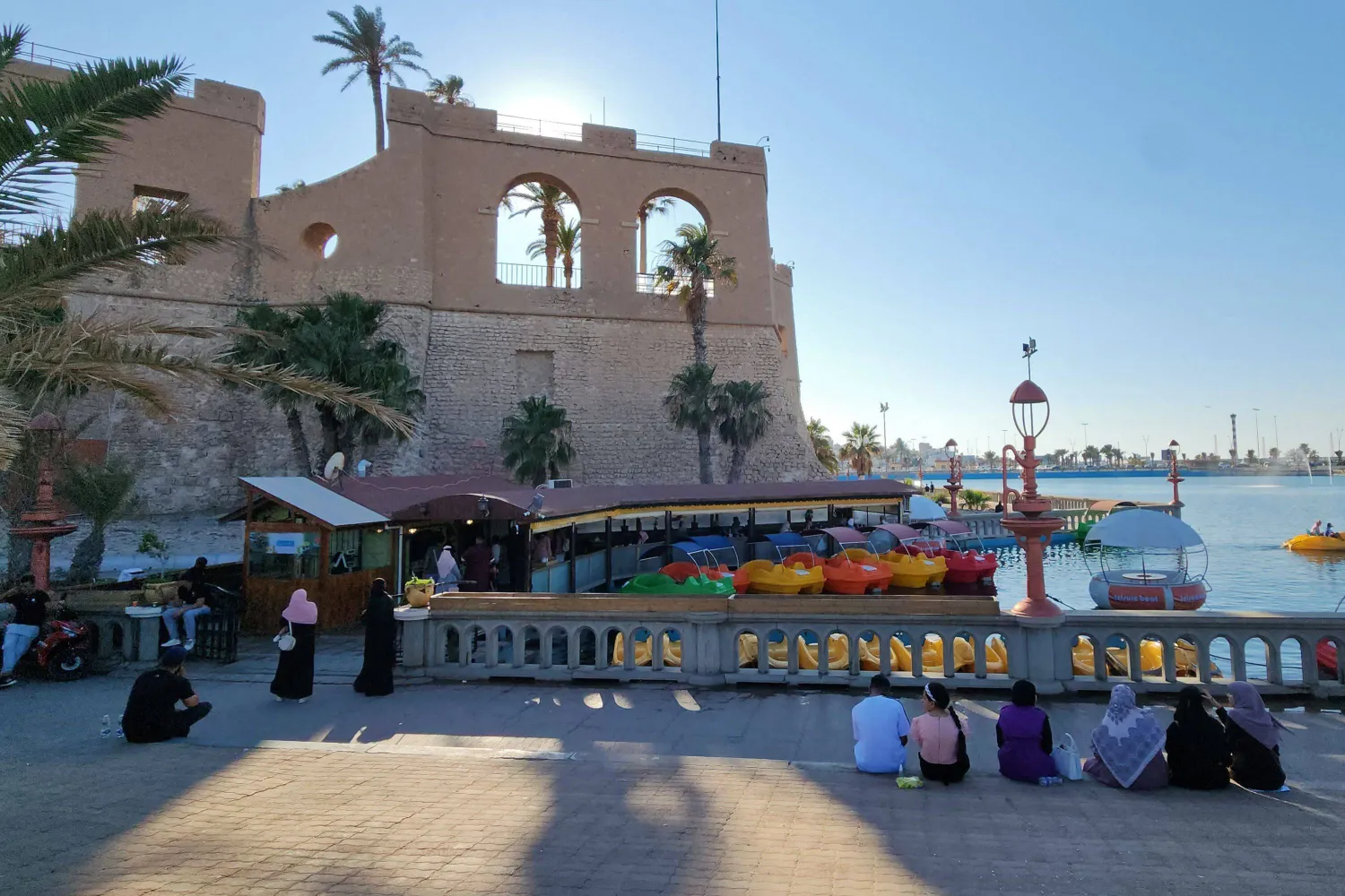 مشهد من العاصمة الليبية (أ.ف.ب)