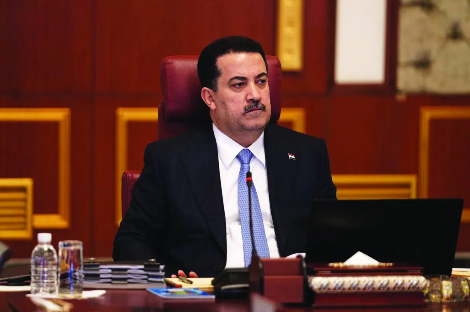 السوداني يترأس اجتماعاً للحكومة العراقية (رئاسة الوزراء العراقية)