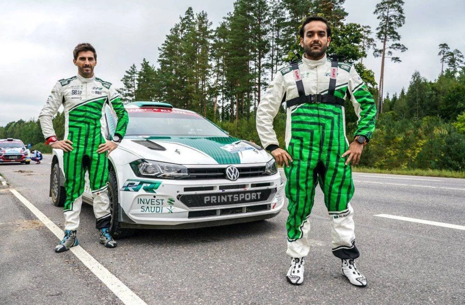 Saudi rally driver Rakan Al-Rashed. Photo: Twitter