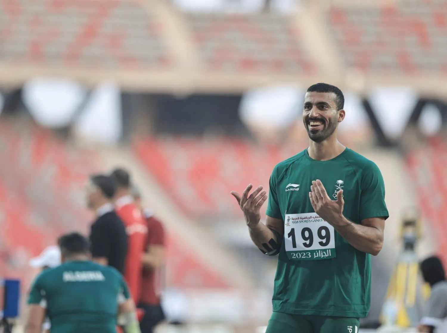 الرامي عبدالغني يهدي السعودية ميداليتها الأولى في «الألعاب العربية»