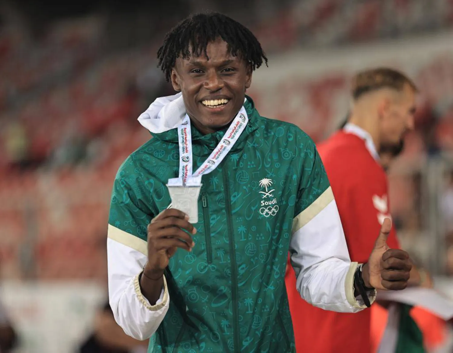 فع المنتخب السعودي رصيده إلى أربع ميداليات ثلاث فضية وبرونزية واحدة (لأولمبية السعودية)