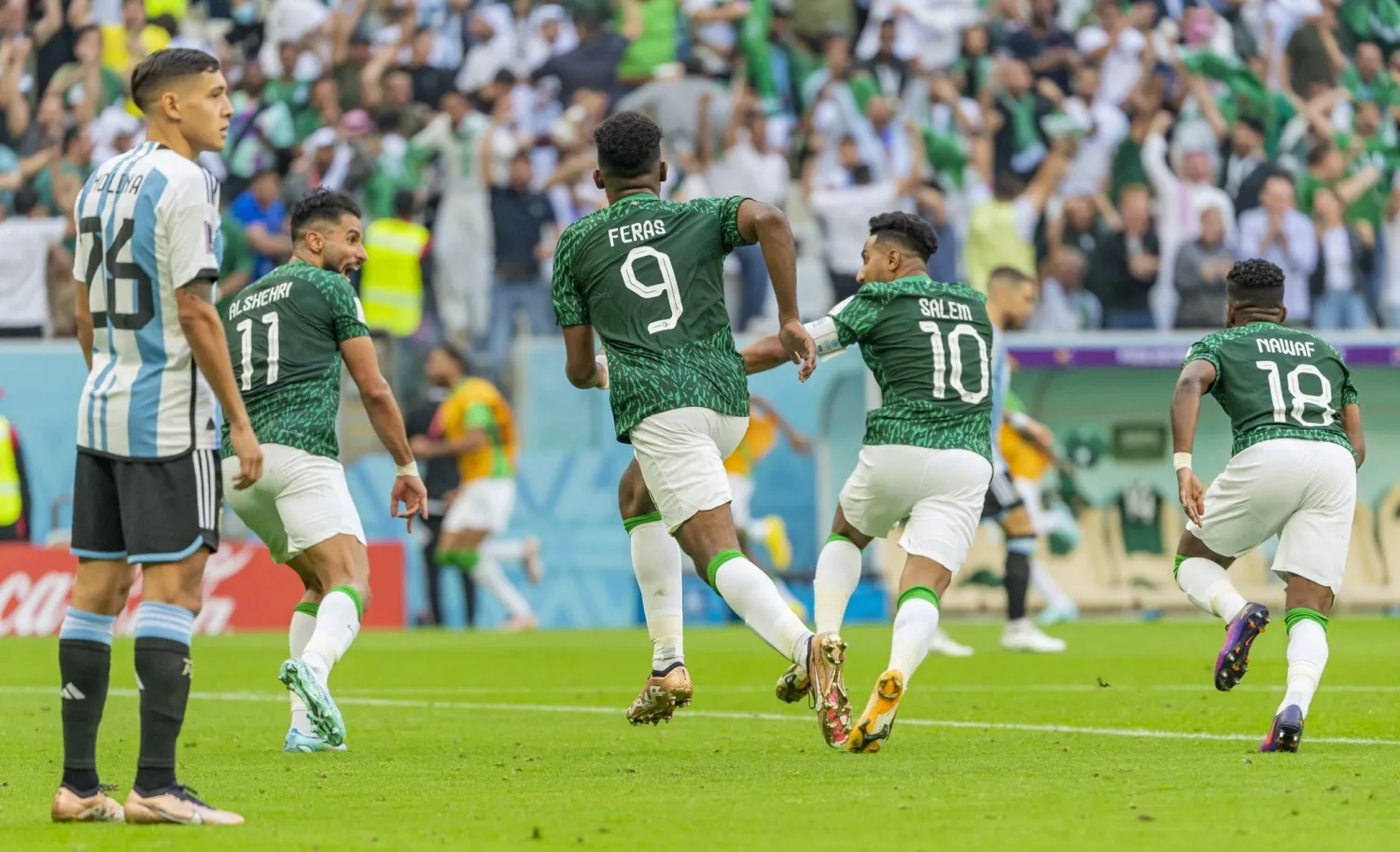 دي ستيفانو أكد أن فوز الأخضر على بطل العالم شكل نقطة فاصلة في تاريخ الكرة العربية "الشرق الأوسط"