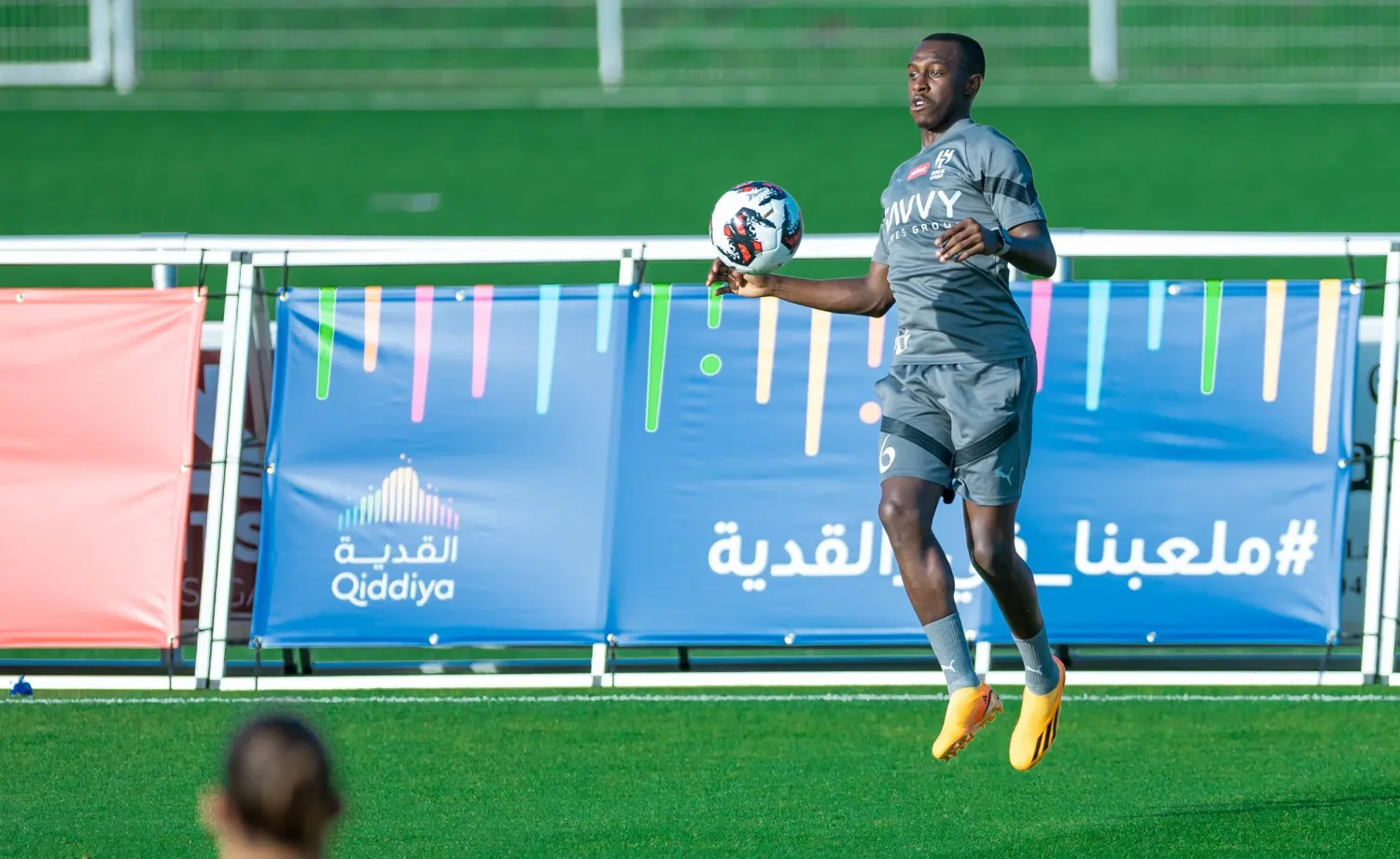 سعود عبد الحميد عاد للمشاركة في تدريبات الهلال (نادي الهلال)