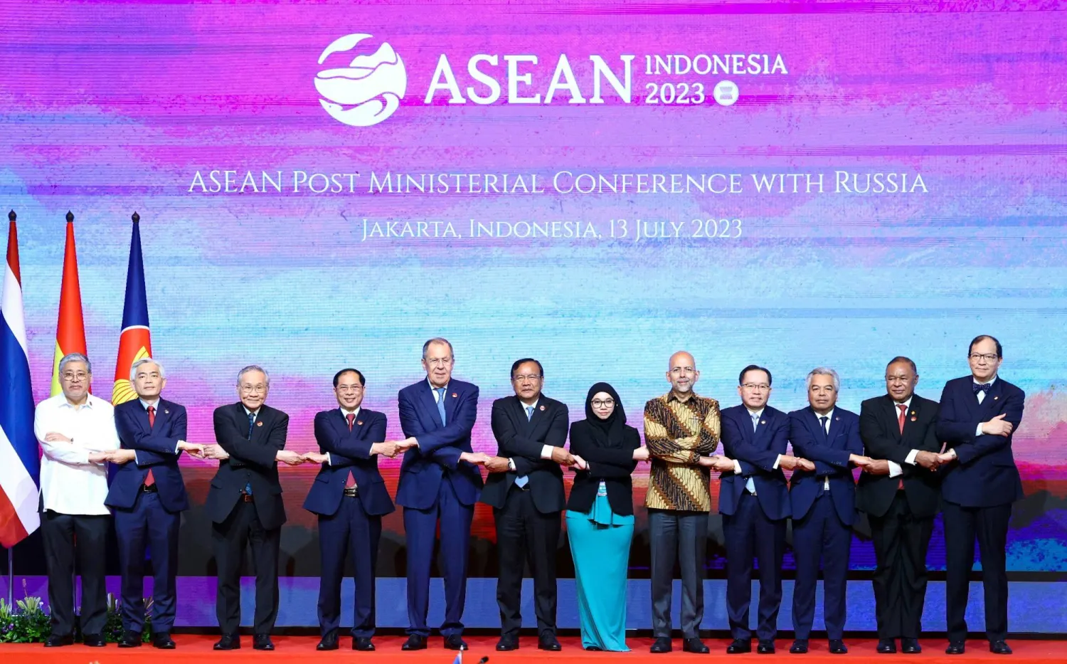 المؤتمر الوزاري لدول رابطة جنوب شرق آسيا (أ.ف.ب)